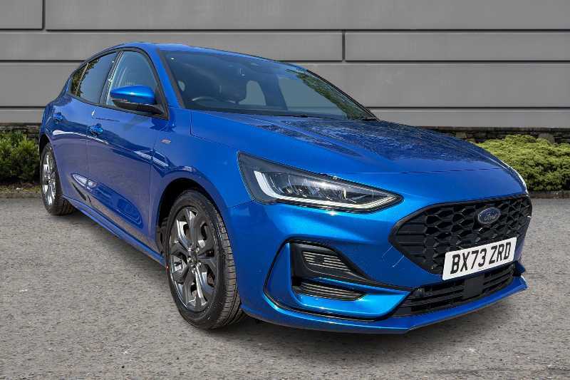 Ford Focus St-line BX73ZRD Blue #2
