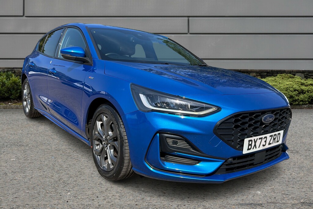 Ford Focus St-line BX73ZRD Blue
