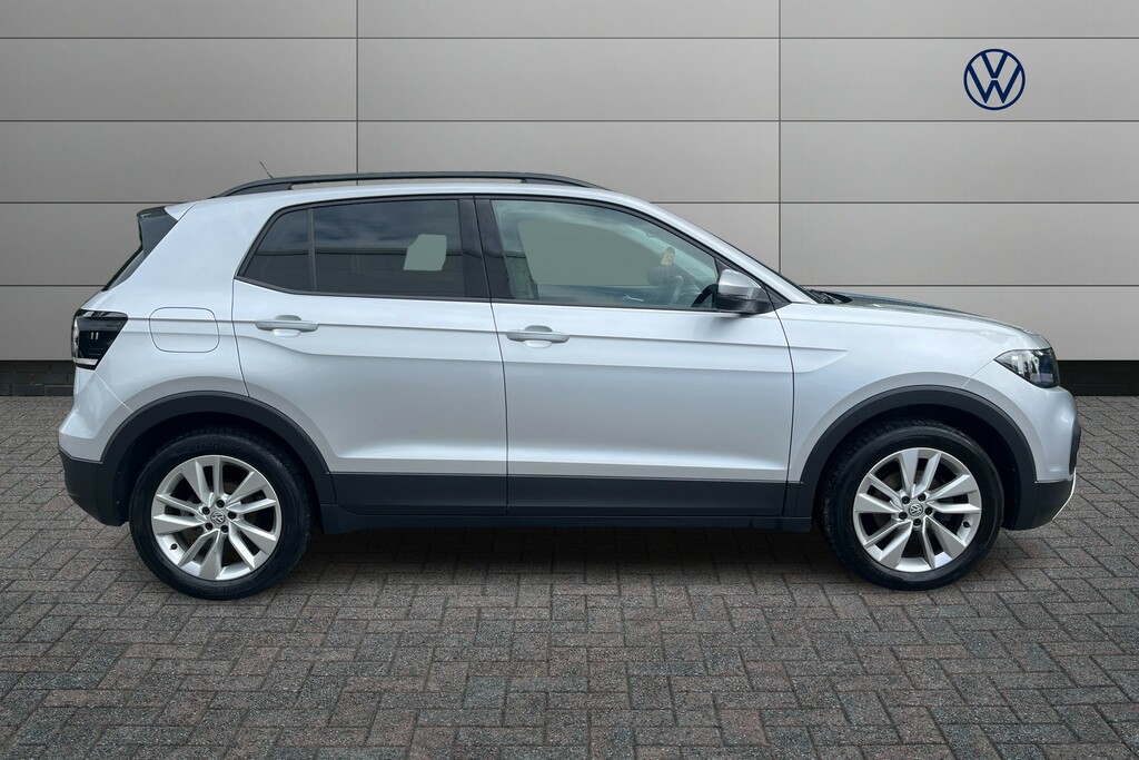 Volkswagen T-Cross 1.0 Tsi 115 Se Dsg Silver #4