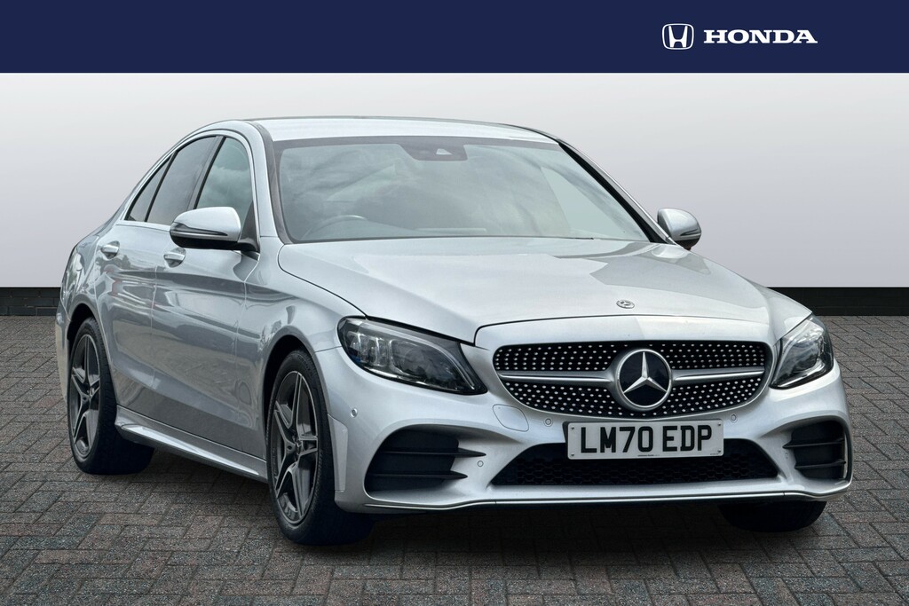 Mercedes-Benz C Class C220d Amg Line Premium 9G-tronic Silver