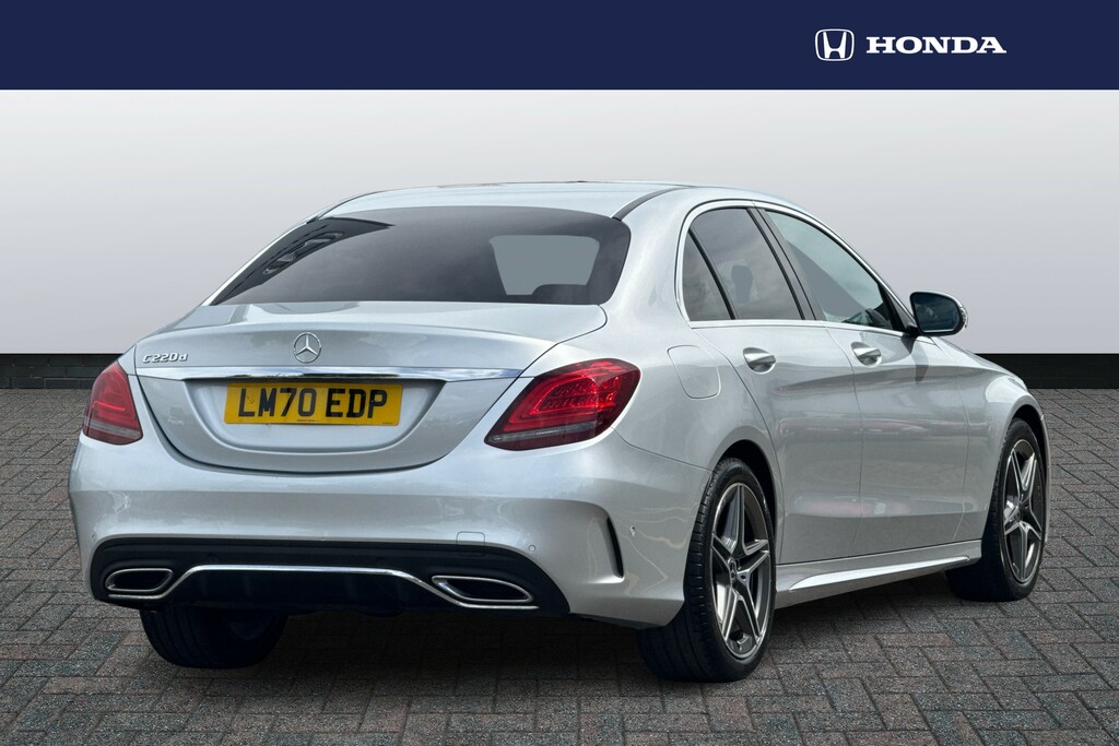Mercedes-Benz C Class C220d Amg Line Premium 9G-tronic Silver #5
