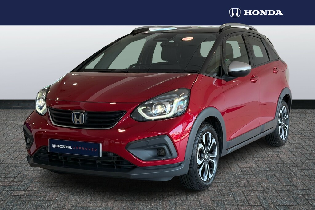 Honda Jazz 1.5 I-mmd Hybrid Crosstar Ex Ecvt RX21ZRD Red #4