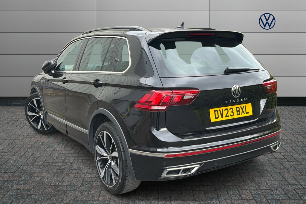 Volkswagen Tiguan 2.0 Tdi R-line Dsg Black #3