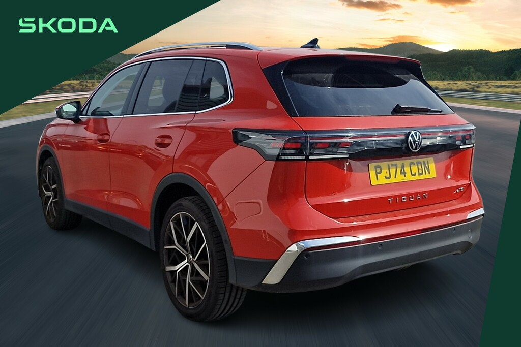 Volkswagen Tiguan 1.5 Etsi 150 Elegance Dsg PJ74CDN Red #4
