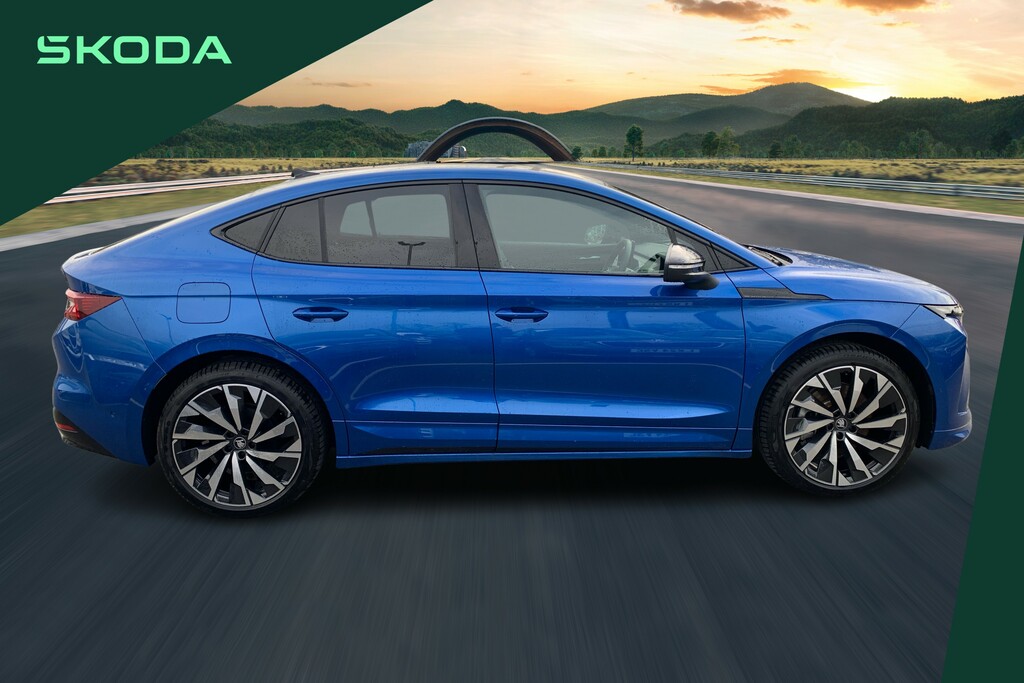 Skoda ENYAQ 210Kw 85X Sportline 82Kwh 4X4 Blue #4
