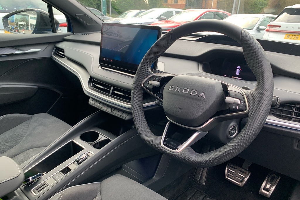 Skoda ENYAQ 210Kw 85X Sportline 82Kwh 4X4 Blue #6
