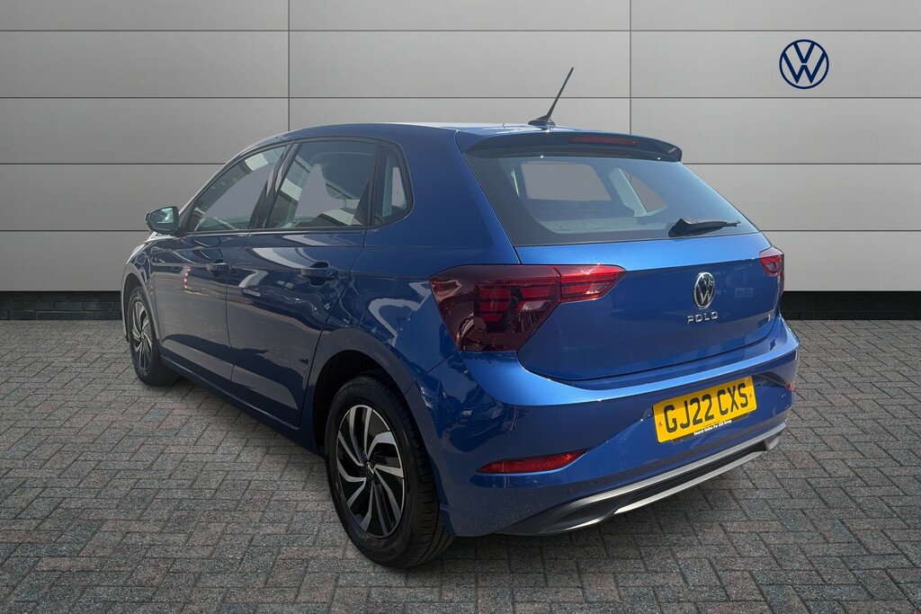 Volkswagen Polo 1.0 Tsi Life Dsg GJ22CXS Blue #3