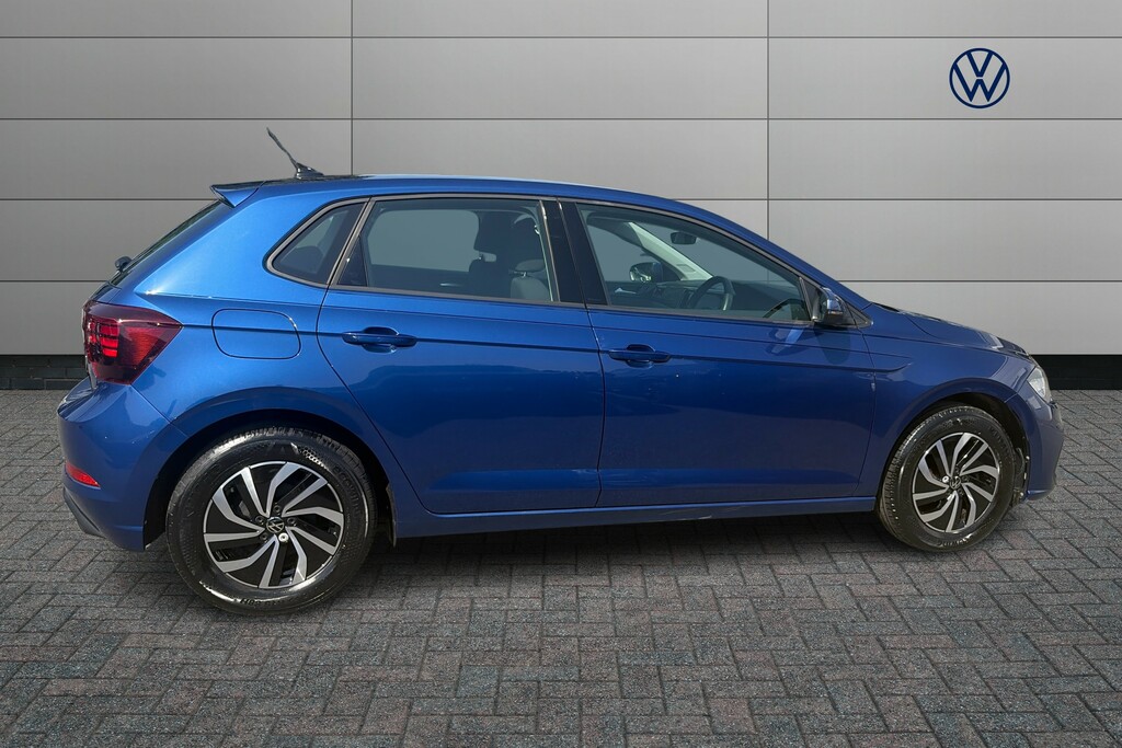 Volkswagen Polo 1.0 Tsi Life Dsg GJ22CXS Blue #4