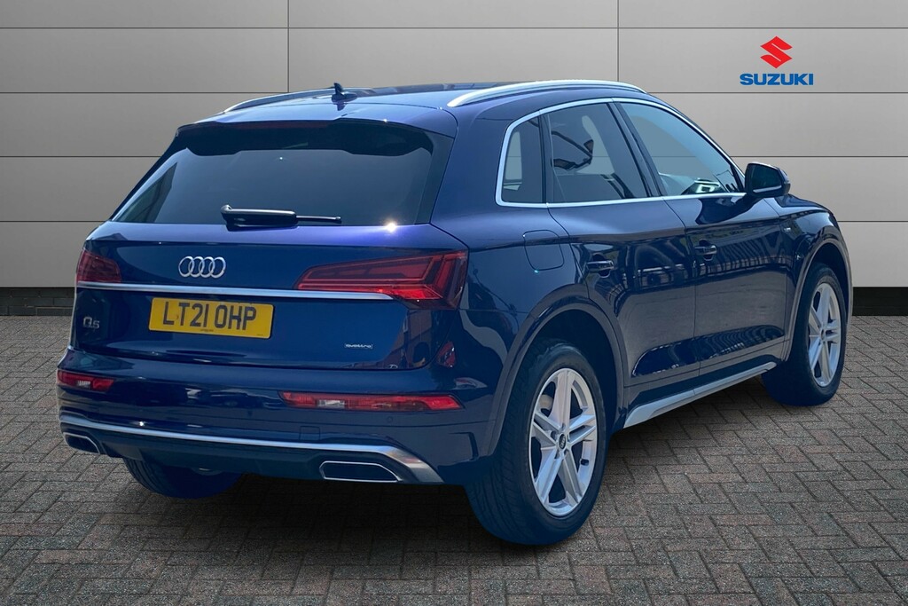Audi Q5 45 Tfsi Quattro S Line S Tronic Blue #5