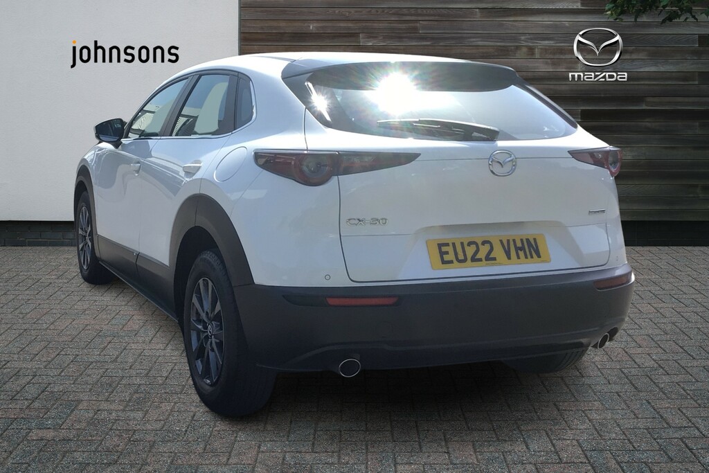Mazda CX-30 2.0 E-skyactiv G Mhev Se-l White #2