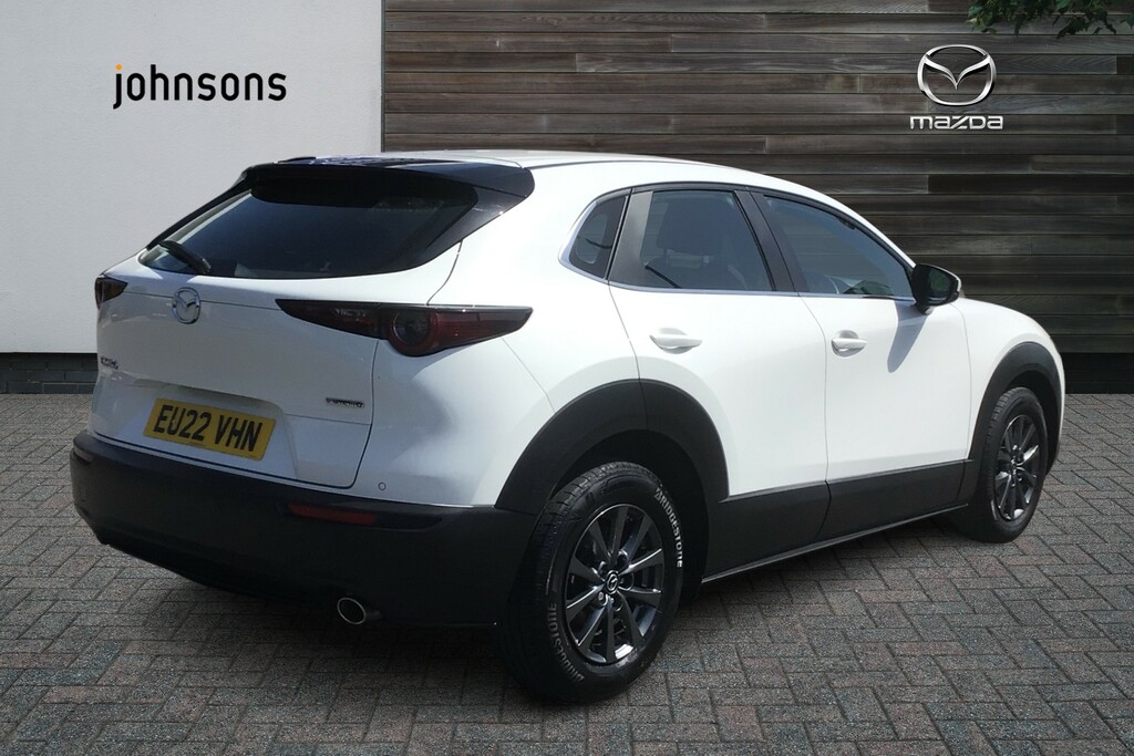 Mazda CX-30 2.0 E-skyactiv G Mhev Se-l White #5