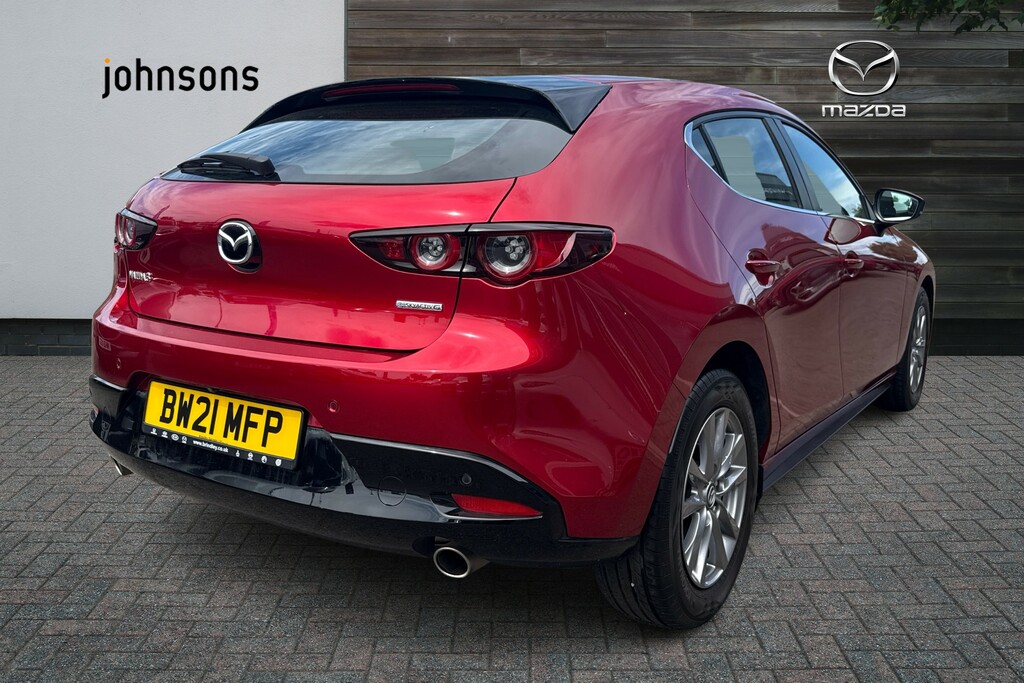 Mazda 3 2.0 E-skyactiv G Mhev Se-l Lux Red #5