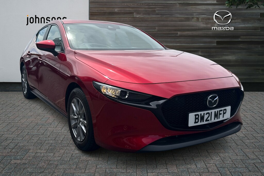 Mazda 3 2.0 E-skyactiv G Mhev Se-l Lux Red