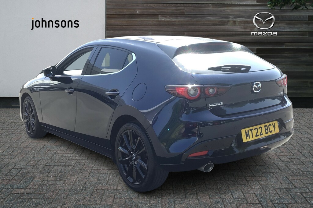 Mazda 3 2.0 E-skyactiv X Mhev 186 Sport Lux Blue #2