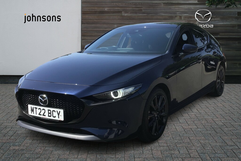 Mazda 3 2.0 E-skyactiv X Mhev 186 Sport Lux Blue #4