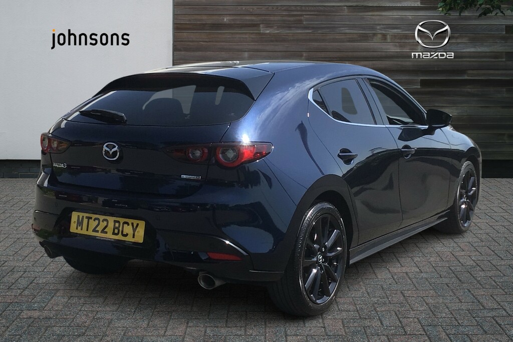 Mazda 3 2.0 E-skyactiv X Mhev 186 Sport Lux Blue #5