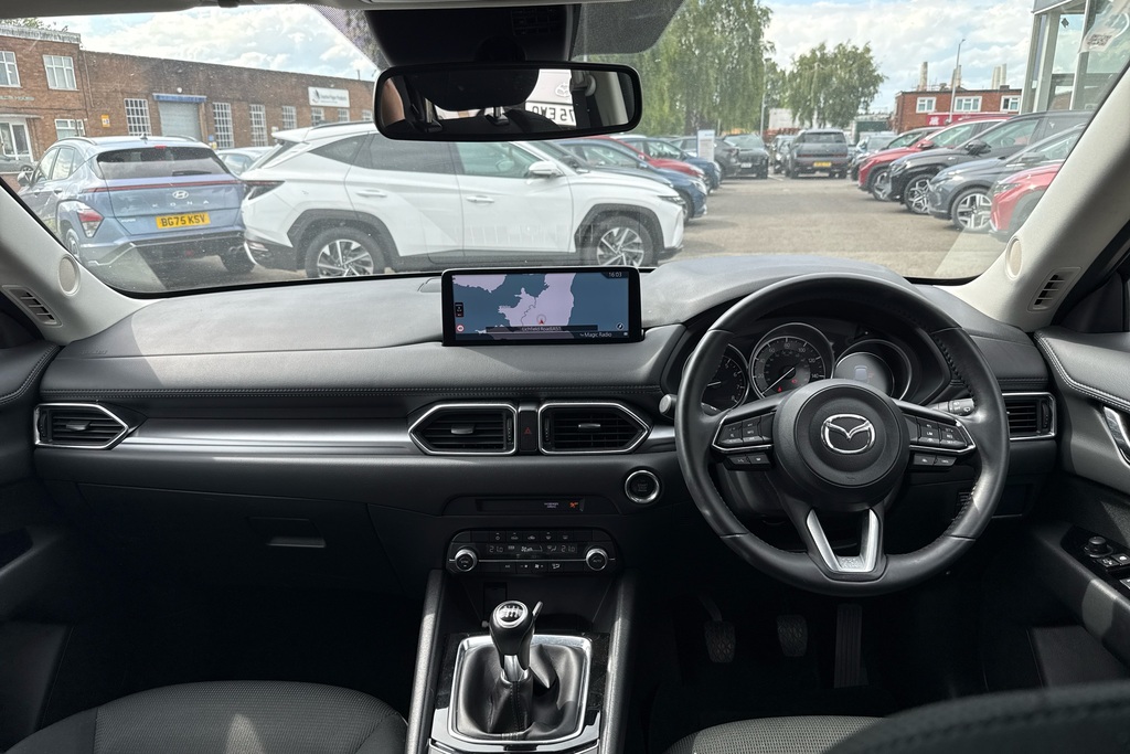 Mazda CX-5 2.0 E-skyactiv G Mhev Centre-line MJ23ZNM White #3