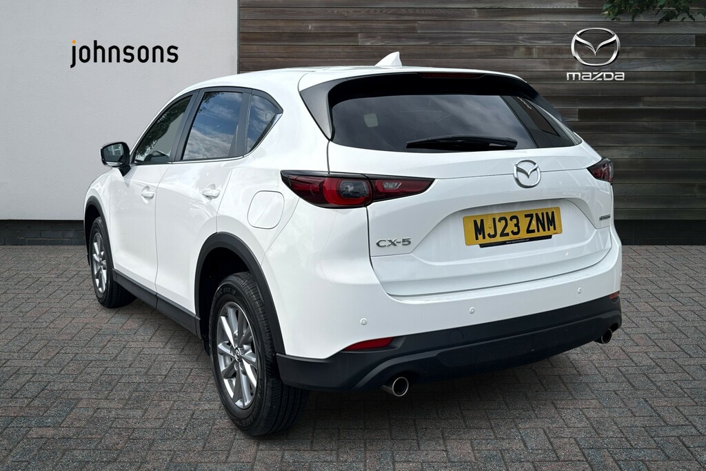 Mazda CX-5 2.0 E-skyactiv G Mhev Centre-line MJ23ZNM White #2