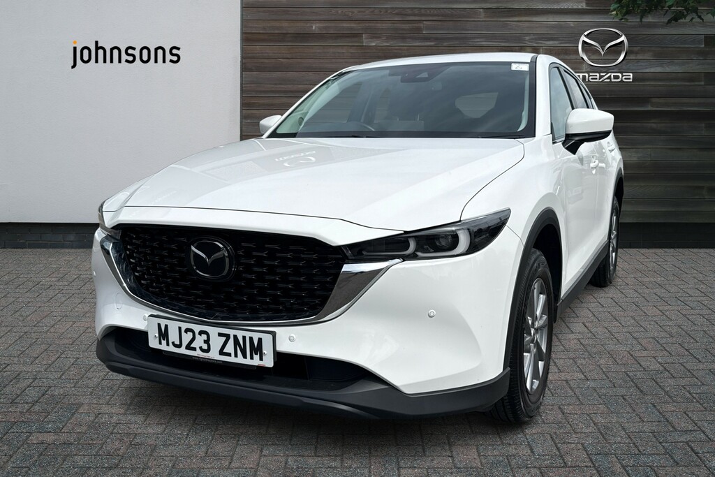 Mazda CX-5 2.0 E-skyactiv G Mhev Centre-line MJ23ZNM White #4