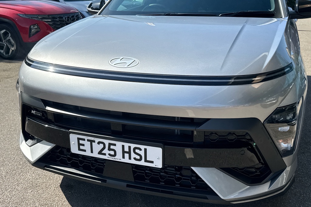 Hyundai Kona N Line Silver #17