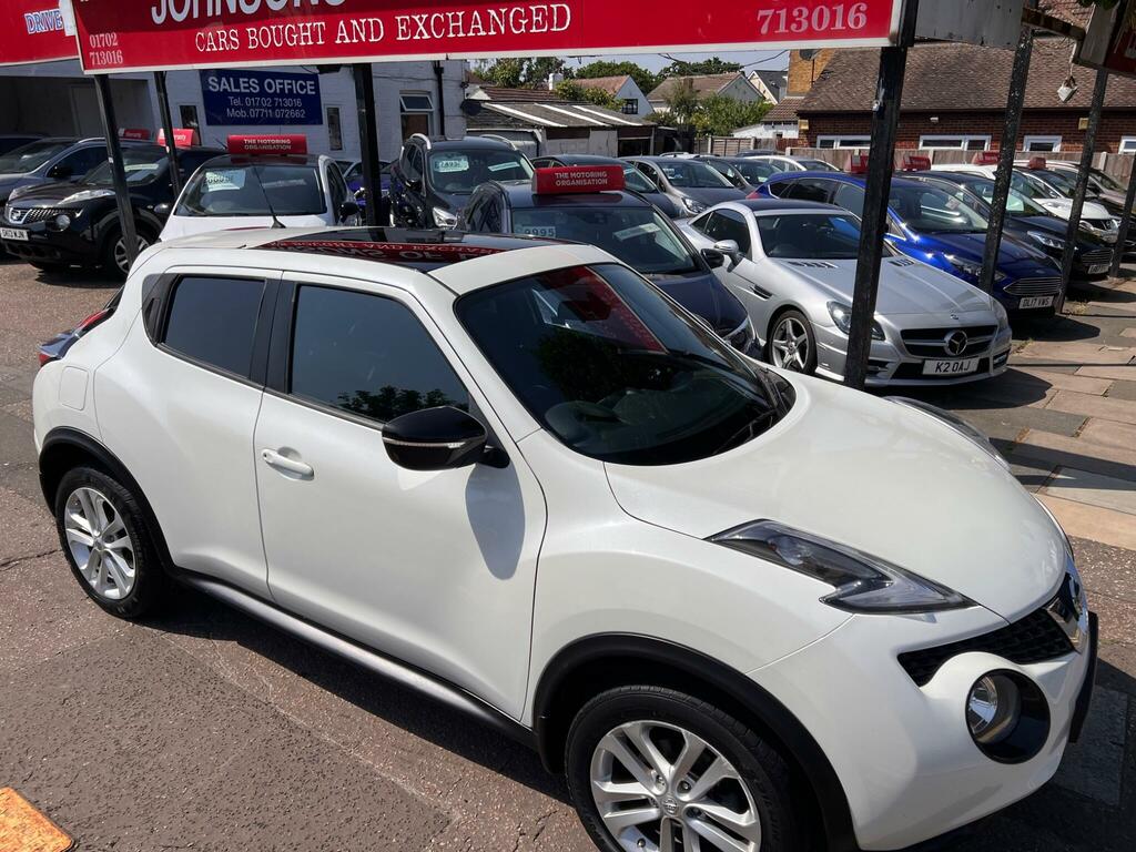 Nissan Juke 1.2 Dig-t Acenta Premium 6Spd Euro 5 Ss White #3