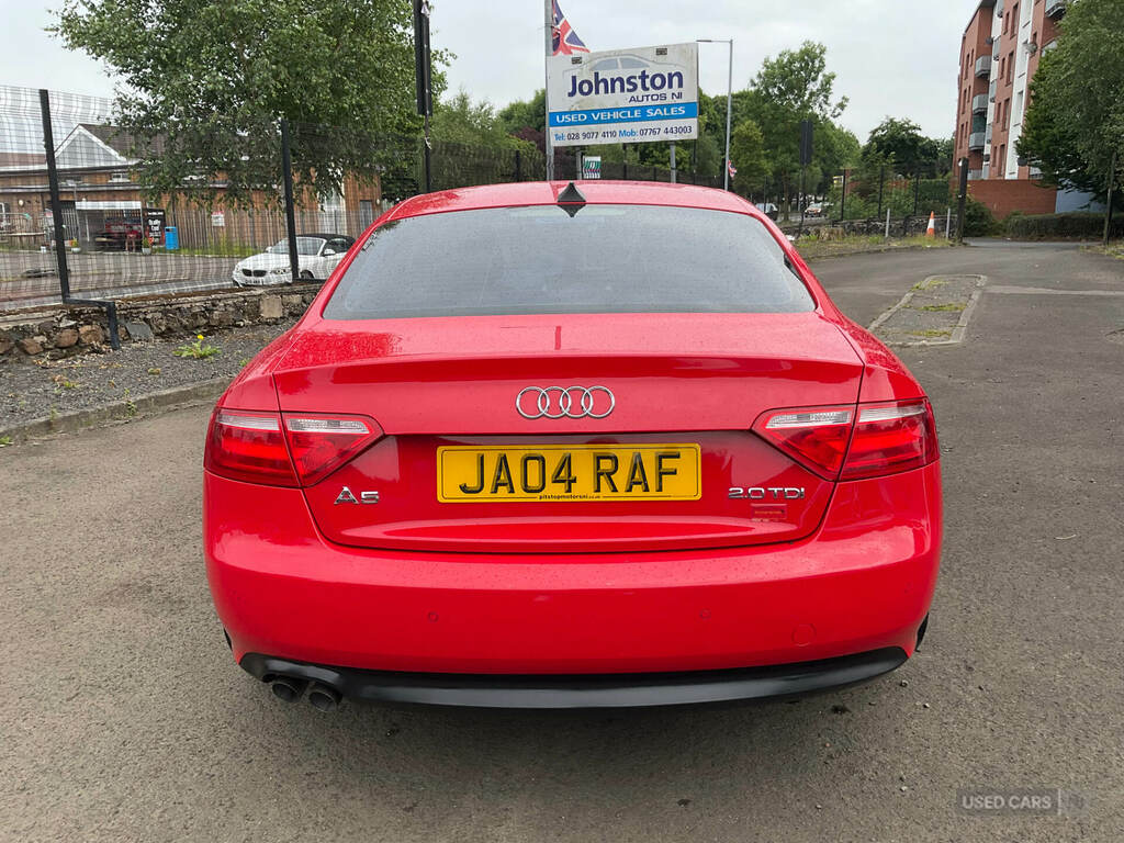 Audi A5 2.0 Tdi Se Start Stop Red #6