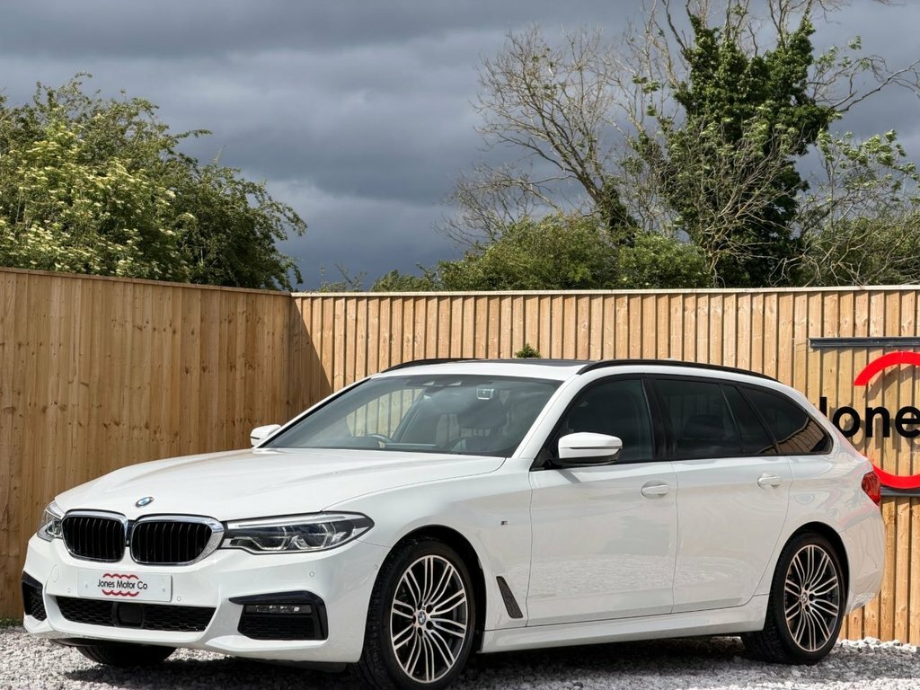 BMW 5 Series 2L M Sport YK68BVC White #3