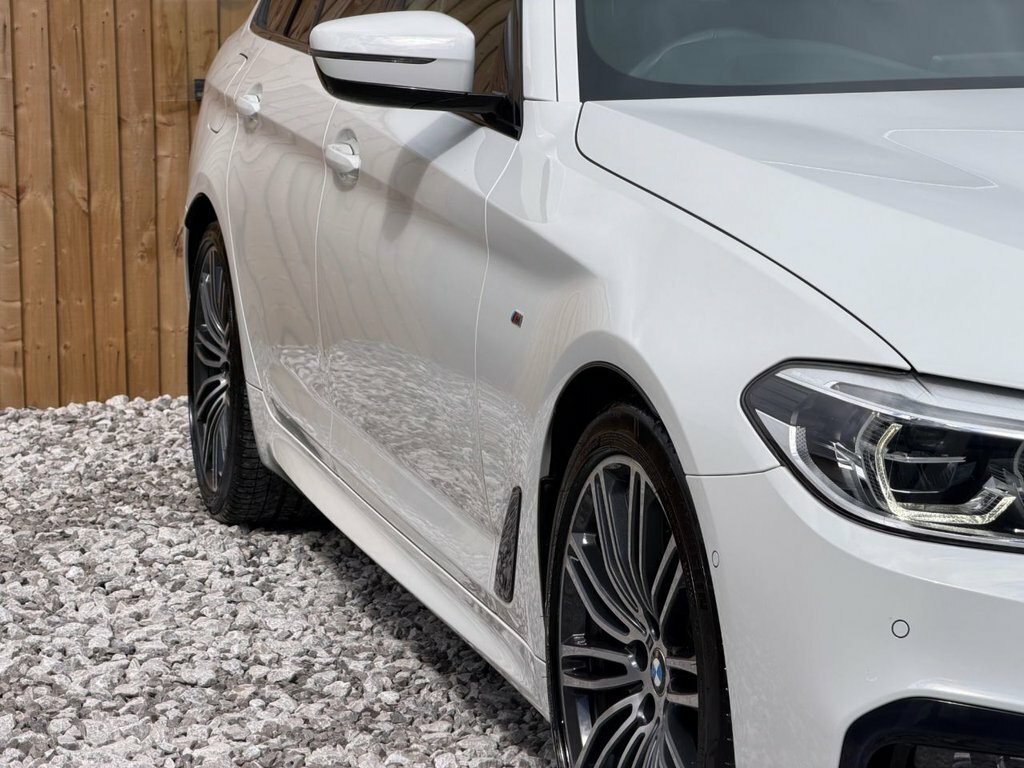 BMW 5 Series 2L M Sport YK68BVC White #6