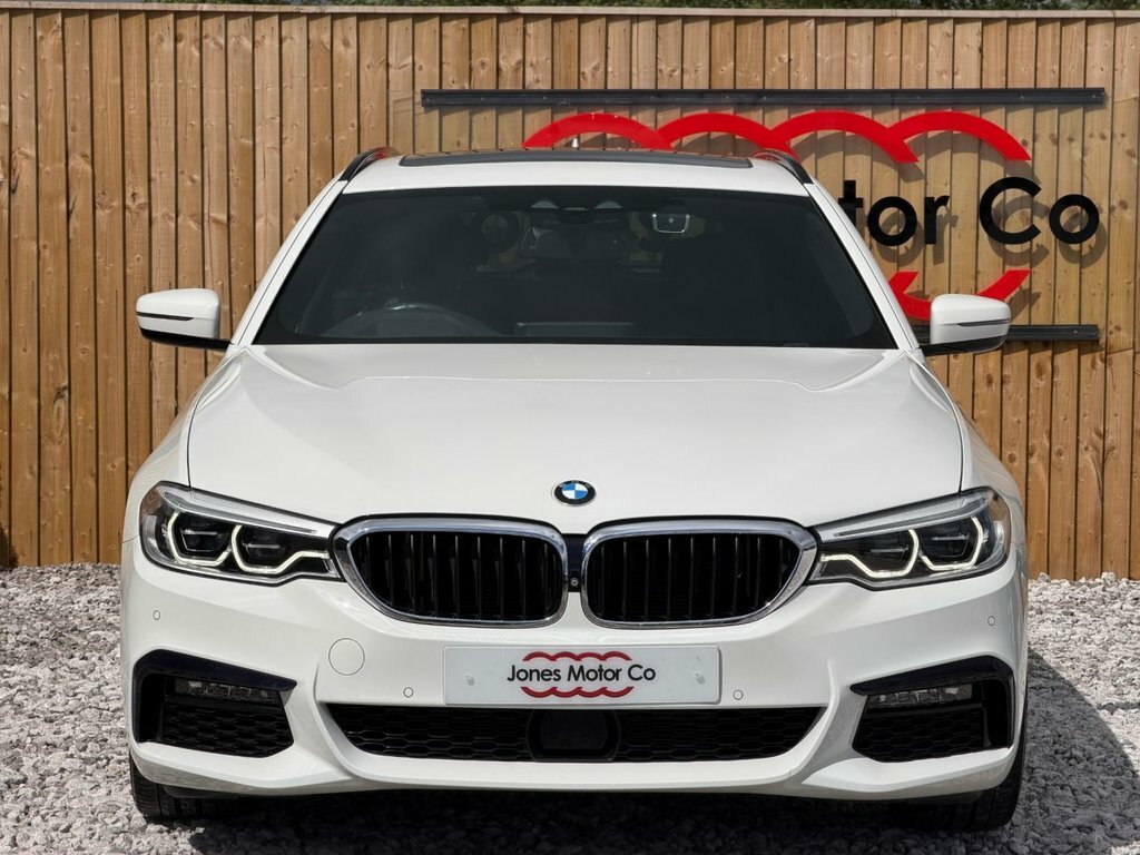 BMW 5 Series 2L M Sport YK68BVC White #2