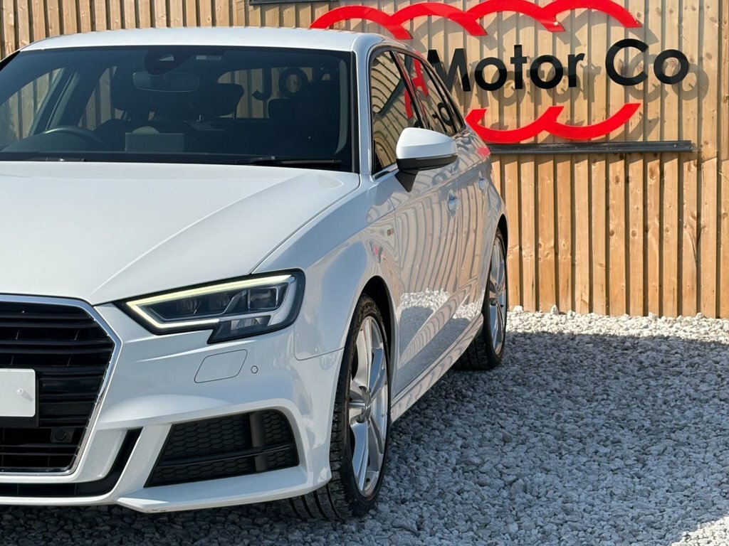 Audi A3 1L S Line White #5