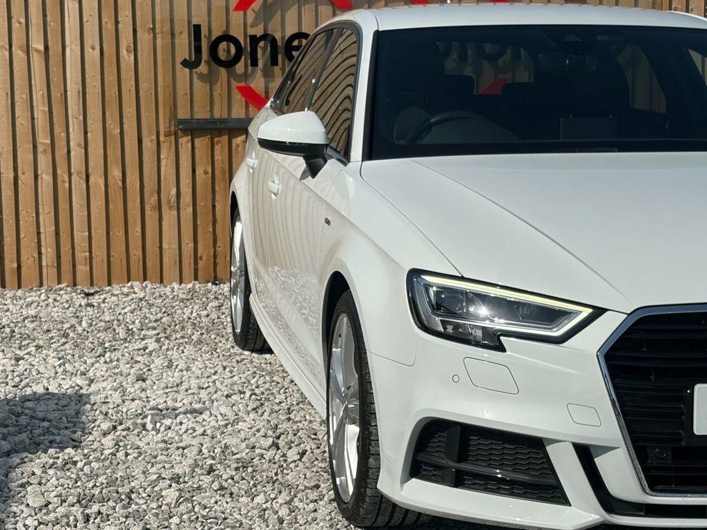 Audi A3 1L S Line White #6