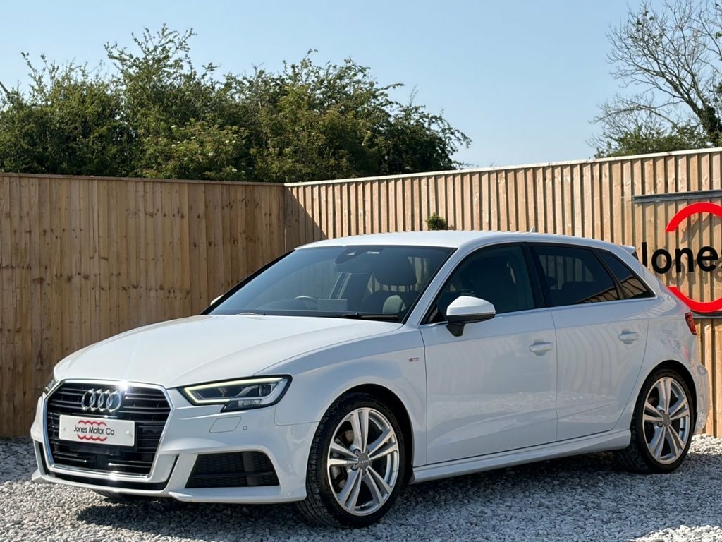Audi A3 1L S Line White #3