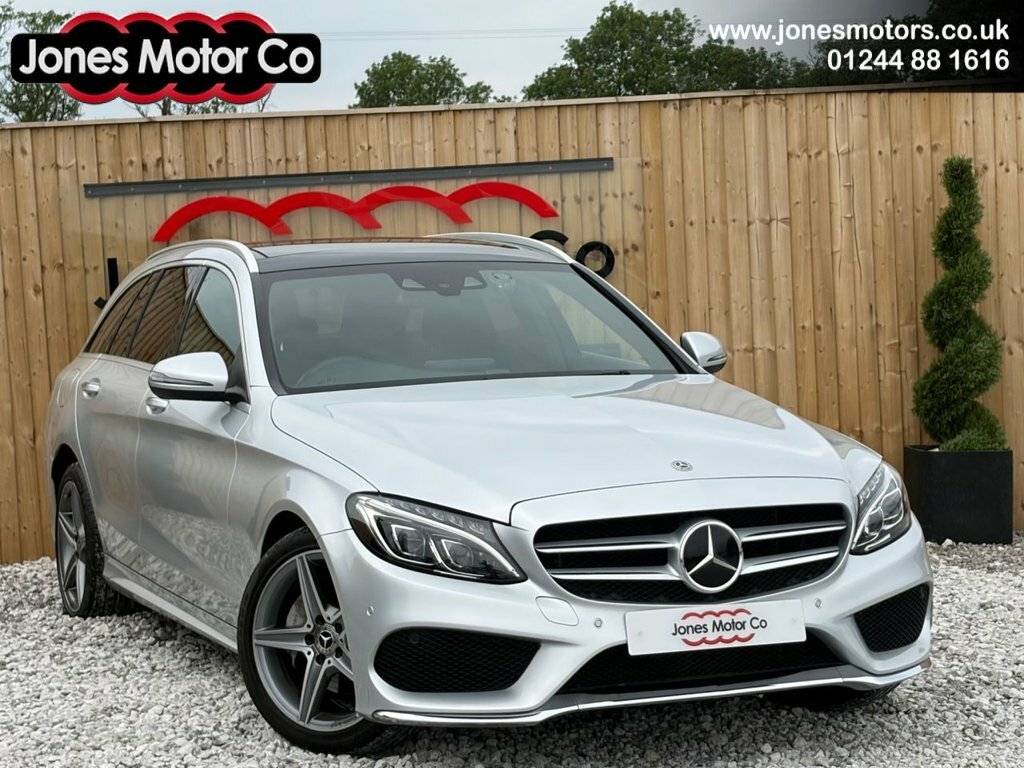 Mercedes-Benz C Class 2L Amg Line Silver