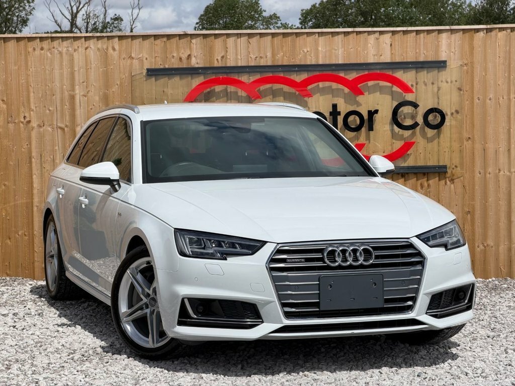 Audi A4 Avant 2L S Line White