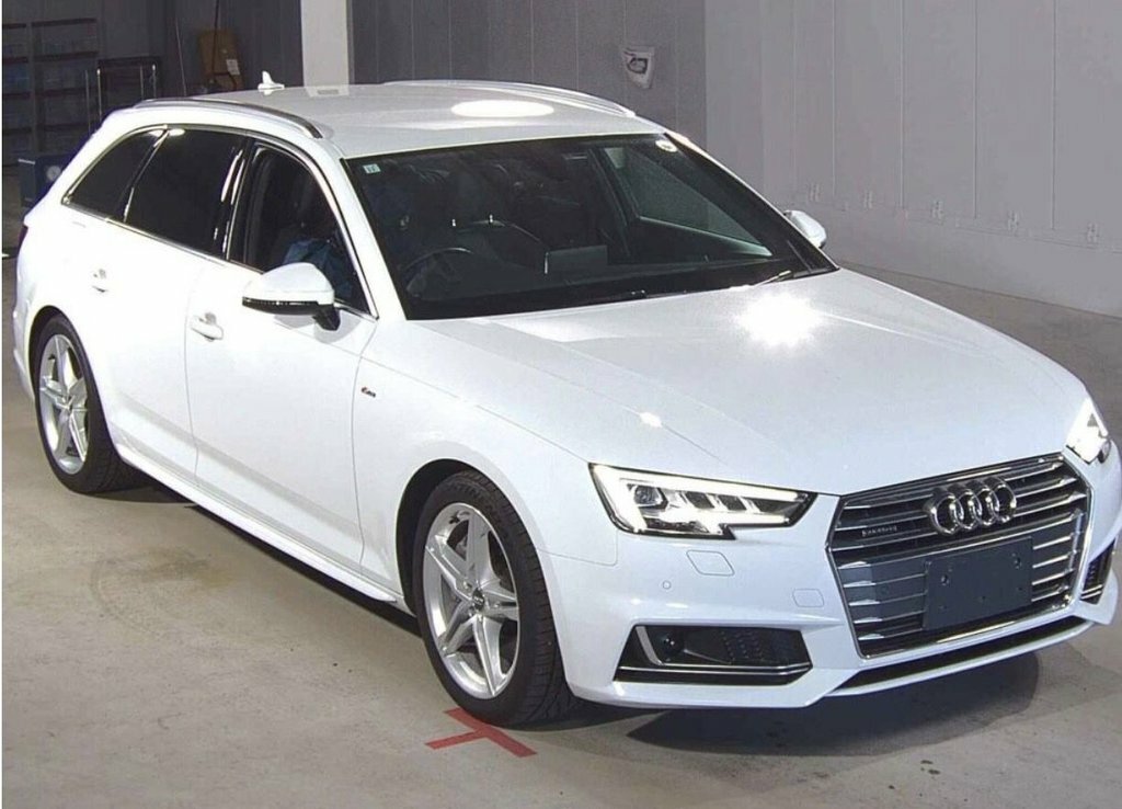 Audi A4 Avant 2L S Line White #2