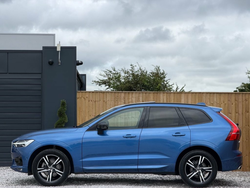 Volvo XC60 2L R-design Blue #4