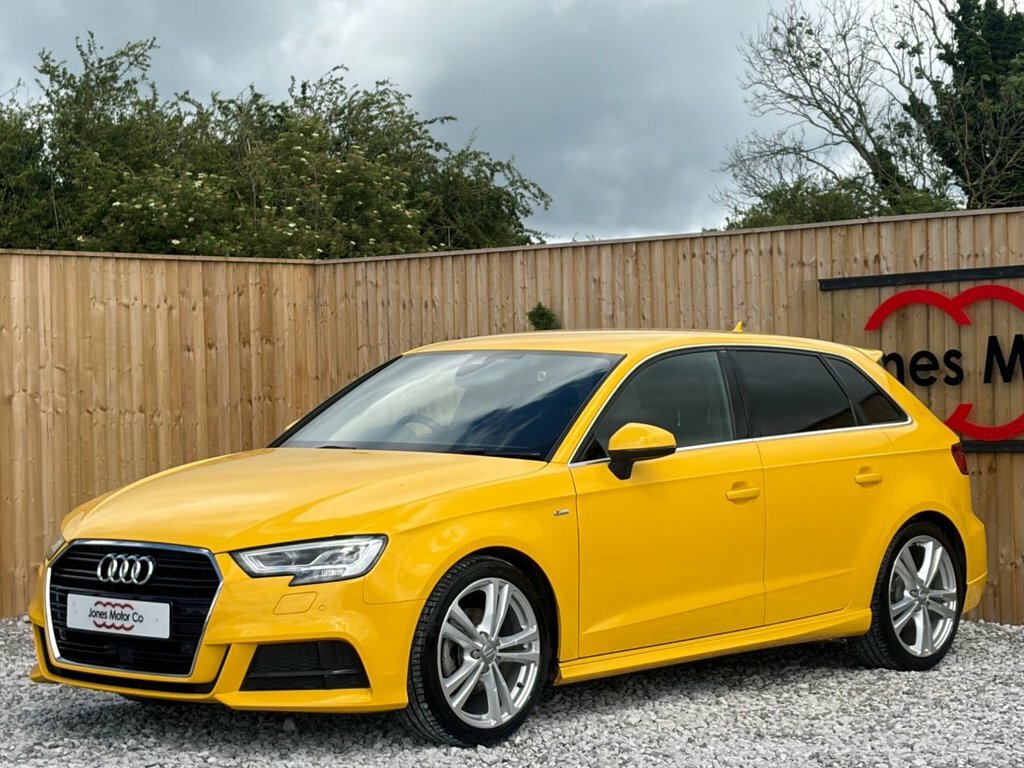 Audi A3 1L S Line ND67CMJ Yellow #3