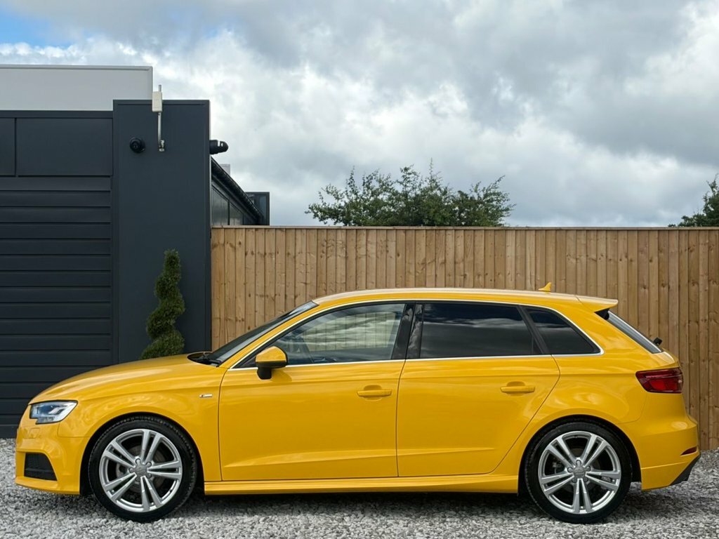 Audi A3 1L S Line ND67CMJ Yellow #4