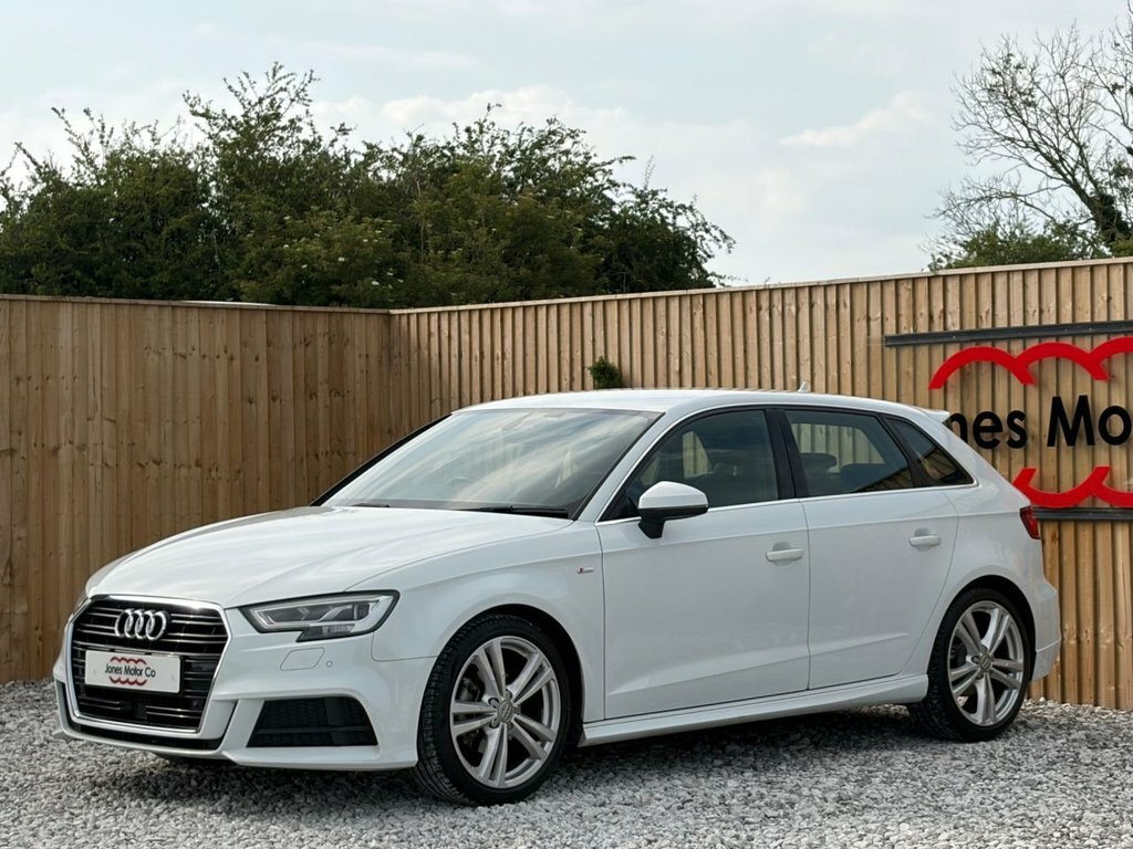 Audi A3 1L S Line ND66CMJ White #3