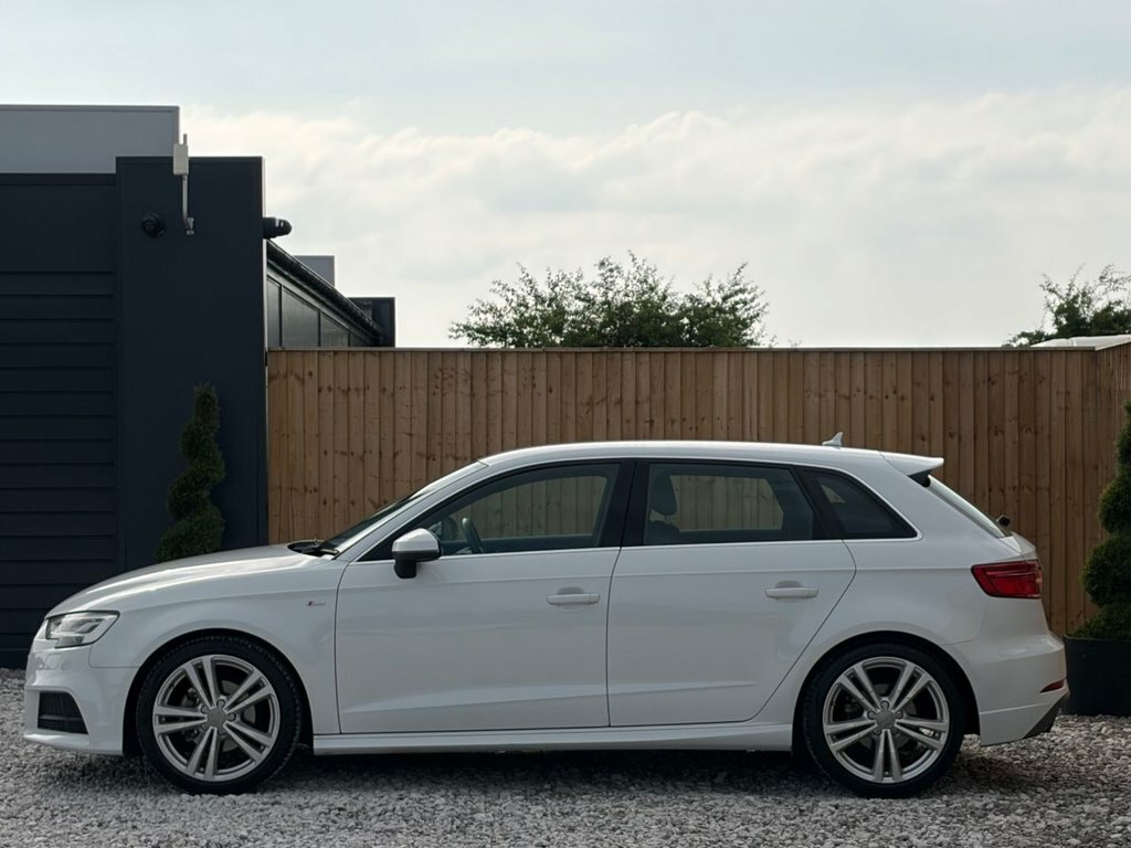 Audi A3 1L S Line ND66CMJ White #4