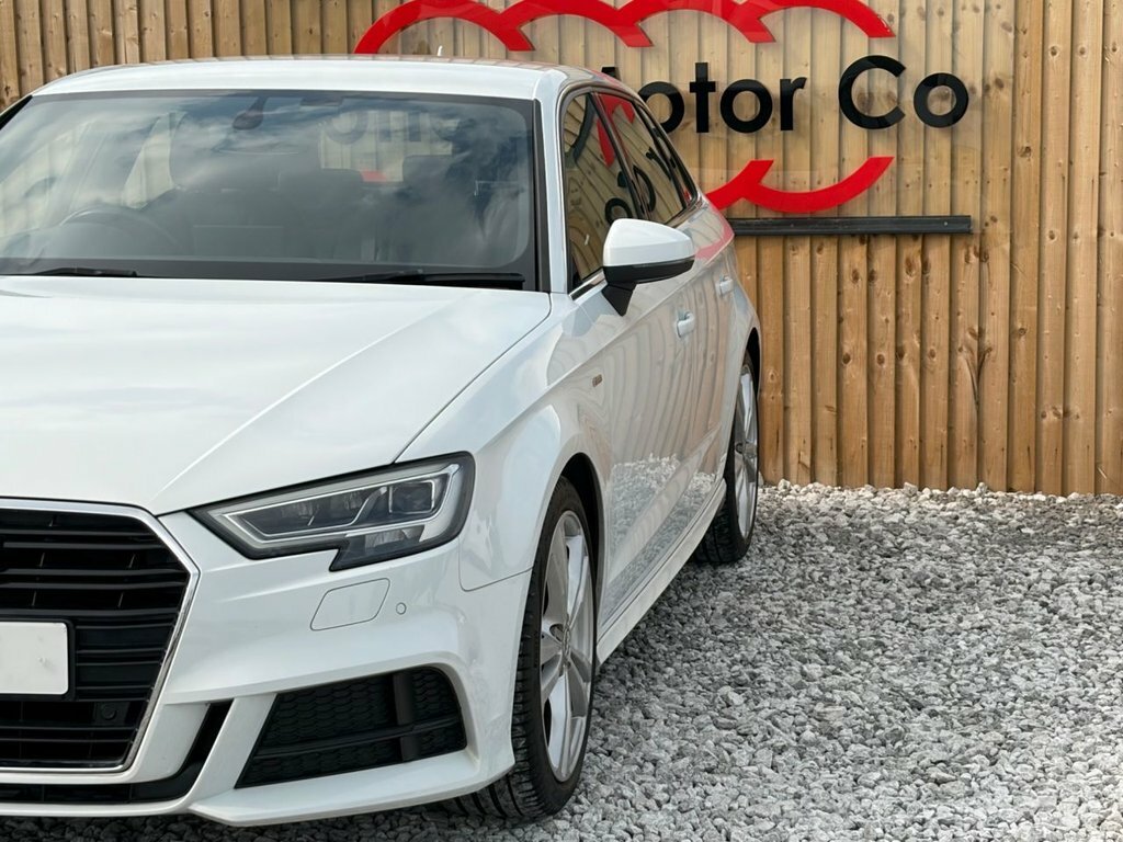 Audi A3 1L S Line ND66CMJ White #5