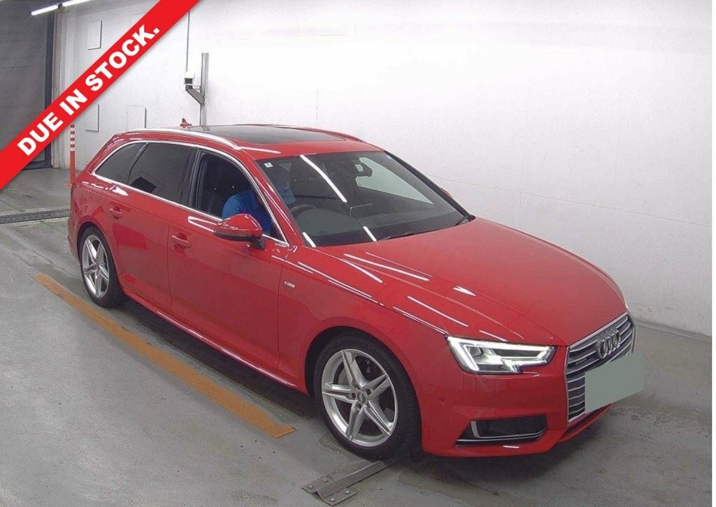 Audi A4 Avant 2L S Line Red