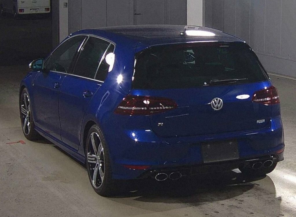 Volkswagen Golf 2L R Blue #3