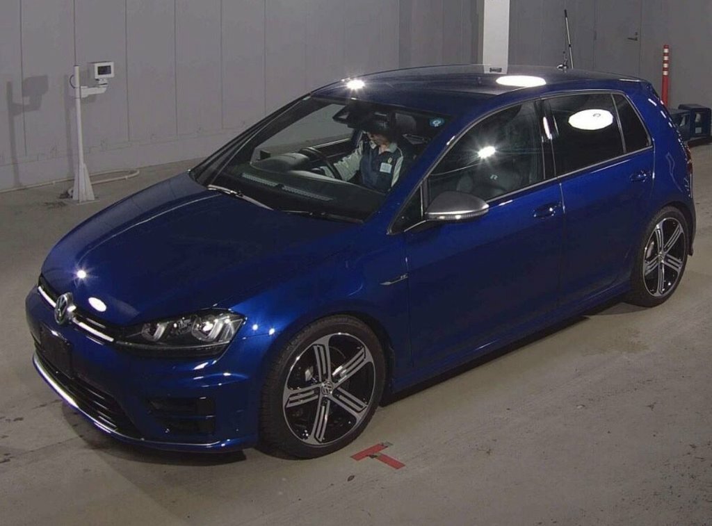 Volkswagen Golf 2L R Blue #2