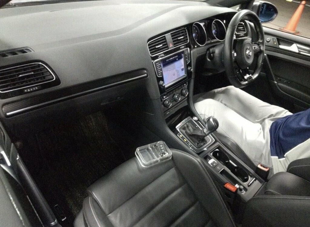 Volkswagen Golf 2L R Blue #5