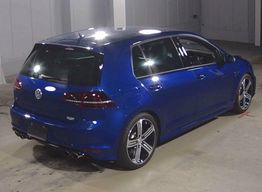 Volkswagen Golf 2L R Blue #4