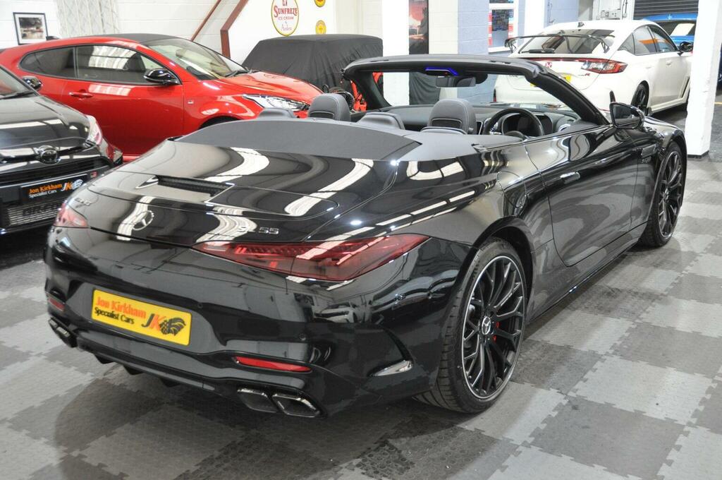 Mercedes-Benz SL Class Convertible 4.0 Sl55 V8 Biturbo Amg Premium Plus KT24SZJ Black #4