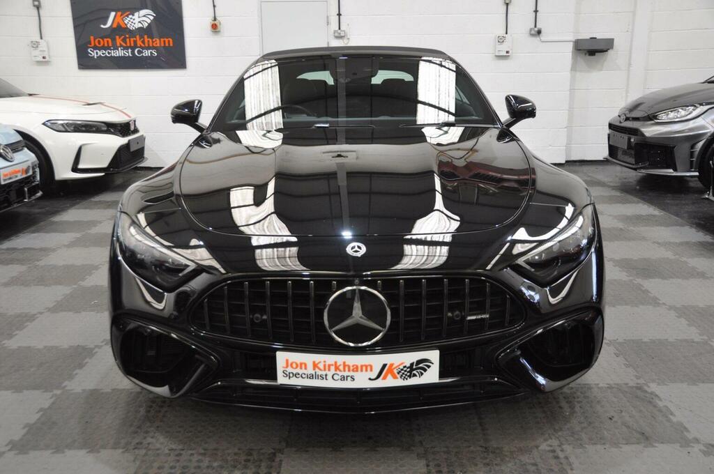 Mercedes-Benz SL Class Convertible 4.0 Sl55 V8 Biturbo Amg Premium Plus KT24SZJ Black #2