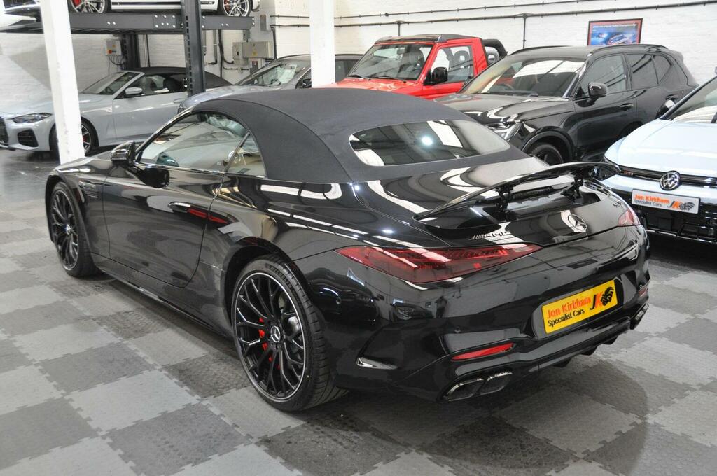 Mercedes-Benz SL Class Convertible 4.0 Sl55 V8 Biturbo Amg Premium Plus KT24SZJ Black #6