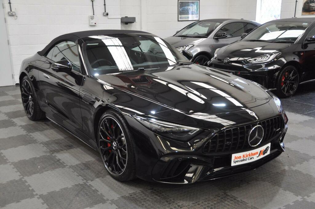 Mercedes-Benz SL Class Convertible 4.0 Sl55 V8 Biturbo Amg Premium Plus KT24SZJ Black #3